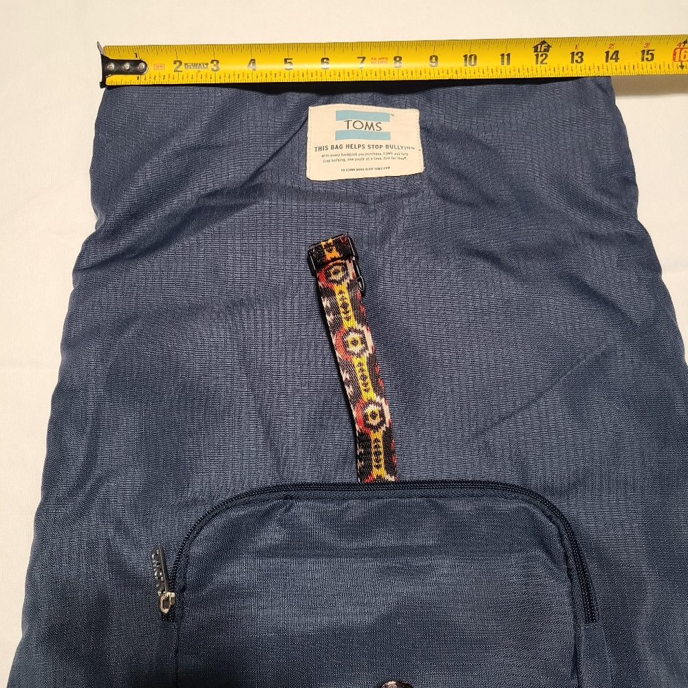 Toms Navy Solid Standup Backpack - image 2